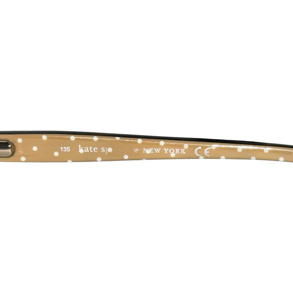 Kate Spade Ambrosette JUV Brown Metal Full Rim Eyeglasses Frames 52-17 135 11860